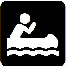 Canoeing Kayak Icon